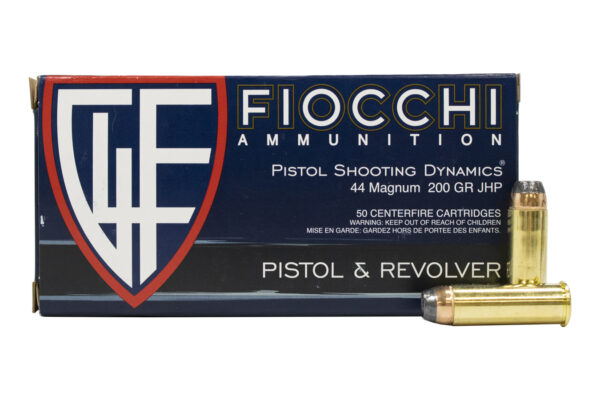 44 Magnum 200gr SJHP Pistol Shooting Dynamics 50/Box