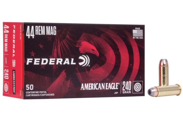 44 Rem Mag 240 gr Jacketed Hollow Point American Eagle 50/Box
