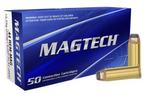 44 Rem Mag 240 gr Jacketed Soft Point- Flat 50/Box
