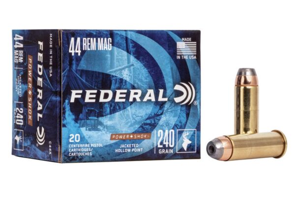 44 Rem Mag 240 gr JHP Power Shok 20/Box