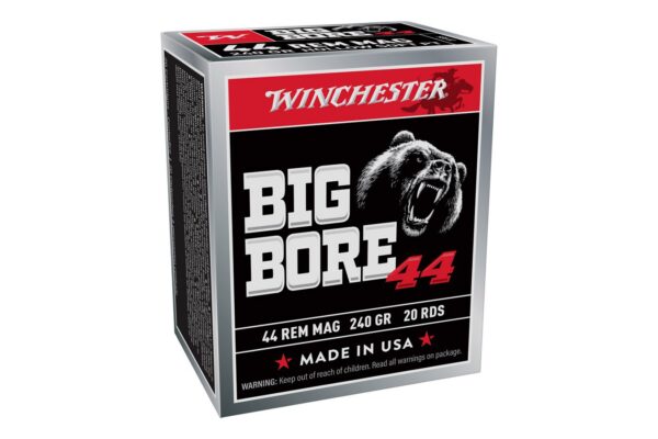 44 Rem Mag 240 gr SJHP Big Bore 20/Box