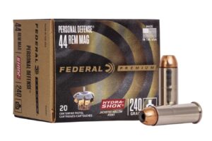 44 Remington Magnum 240 gr Hydra-Shok JHP Personal Defense 20/Box
