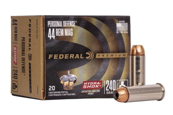 44 Remington Magnum 240 gr Hydra-Shok JHP Personal Defense 20/Box