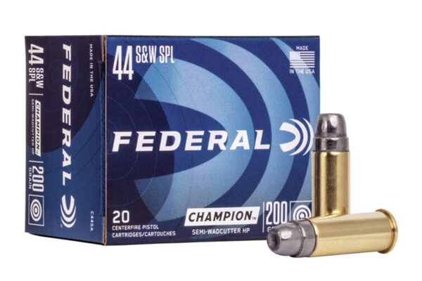 44 Special 200 gr Semi-Wadcutter HP Champion 20/Box