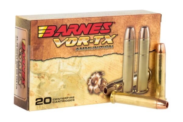 45-70 Government 300 Gr TSX Flat Nose VOR-TX 20/Box