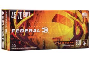 45-70 Govt 300 gr Soft Point Fusion 20/Box