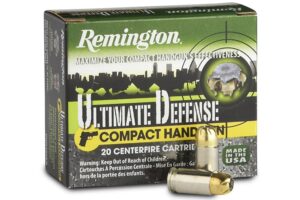 45 ACP 230 gr BJHP Ultimate Defense Compact Handgun 20/Box