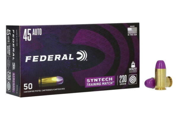 45 ACP 230 gr Syntech Training Match 50/Box