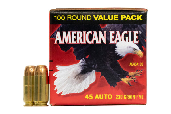 45 Auto 230 gr FMJ American Eagle 100/Box