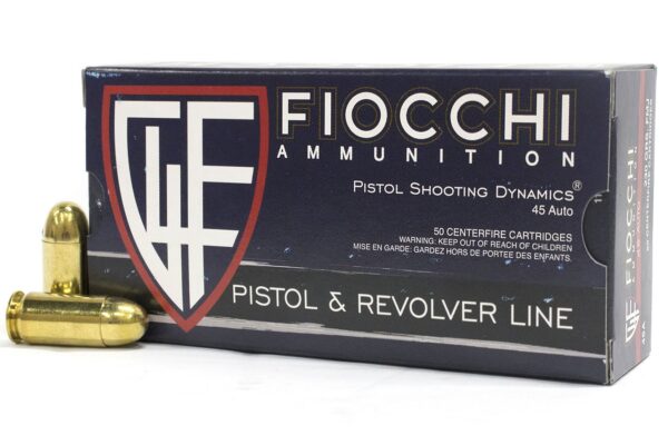 45 Auto 230 gr FMJ Pistol and Revolver 50/Box
