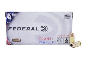 45 Auto 230 gr VHP Train and Protect 50/Box
