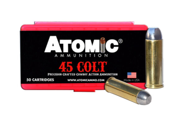 45 Colt 200 GR Lead Round Nose Flat Point Cowboy Action Ammo 50/Box