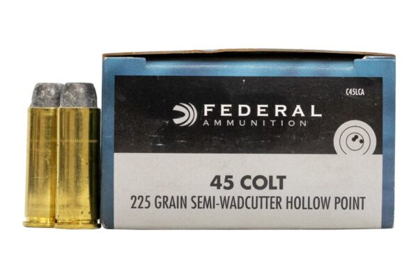 45 Colt 225 gr Semi-Wadcutter HP 20/Box