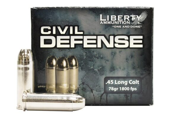 45 LC 78 gr HP Civil Defense 20/Box