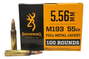 5.56 Nato 55 Grain FMJ M193 100/Box