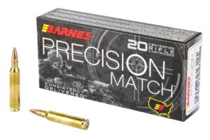 5.56 NATO 69 Grain OTMBT Precision Match 20/Box