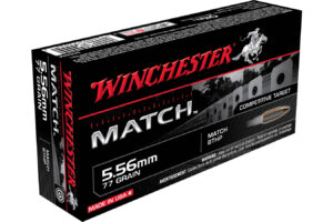 5.56mm 77 gr BTHP Match 20/Box