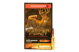 6.5 Creedmoor 125 gr Copper Impact Point 20/Box