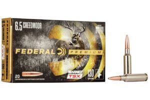 6.5 Creedmoor 130 gr Barnes TSX Hollow Point 20/Box