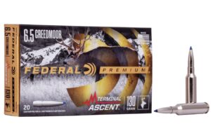 6.5 Creedmoor 130 gr Terminal Ascent Bonded 20/Box