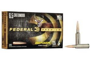 6.5 Creedmoor 135 gr Berger Hybrid Hunter 20/Box