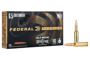 6.5 Creedmoor 140 gr Open Tipped Match Centerstrike 20/Box