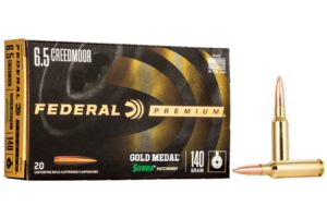 6.5 Creedmoor 140 gr Sierra MatchKing Gold Medal 20/Box