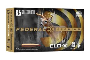 6.5 Creedmoor 143 gr ELD-X Premium 20/Box