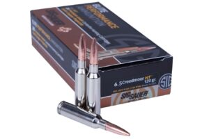 6.5 Creedmoor HT 120 gr Solid Copper Projectile 20/Box