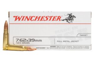 7.62x39mm Russian 123 Grain Full Metal Jacket 20/Box