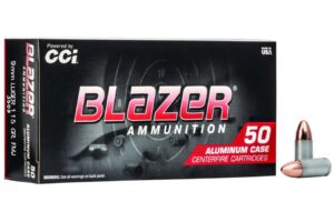 9mm 115 gr FMJ Blazer Aluminum 50/Box