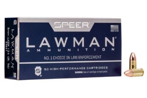 9mm 124 gr TMJ Lawman 50/Box