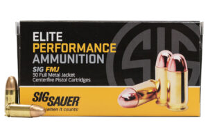 9mm Luger 124 gr FMJ Elite Ball 50/Box