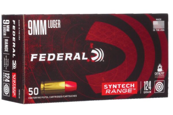 9mm Luger 124 gr Total Synthetic Jacket Syntech 50/Box