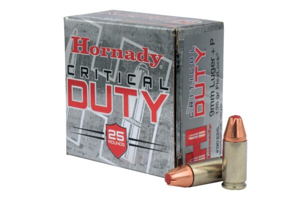 9mm Luger+P 135 gr FlexLock Critical Duty 25/Box