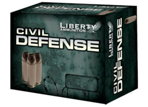 9mm +P 50 gr HP Civil Defense 20/Box