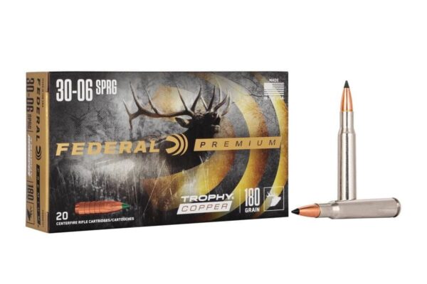 Trophy Copper 30-06 Springfield 180 Grain 20/Box